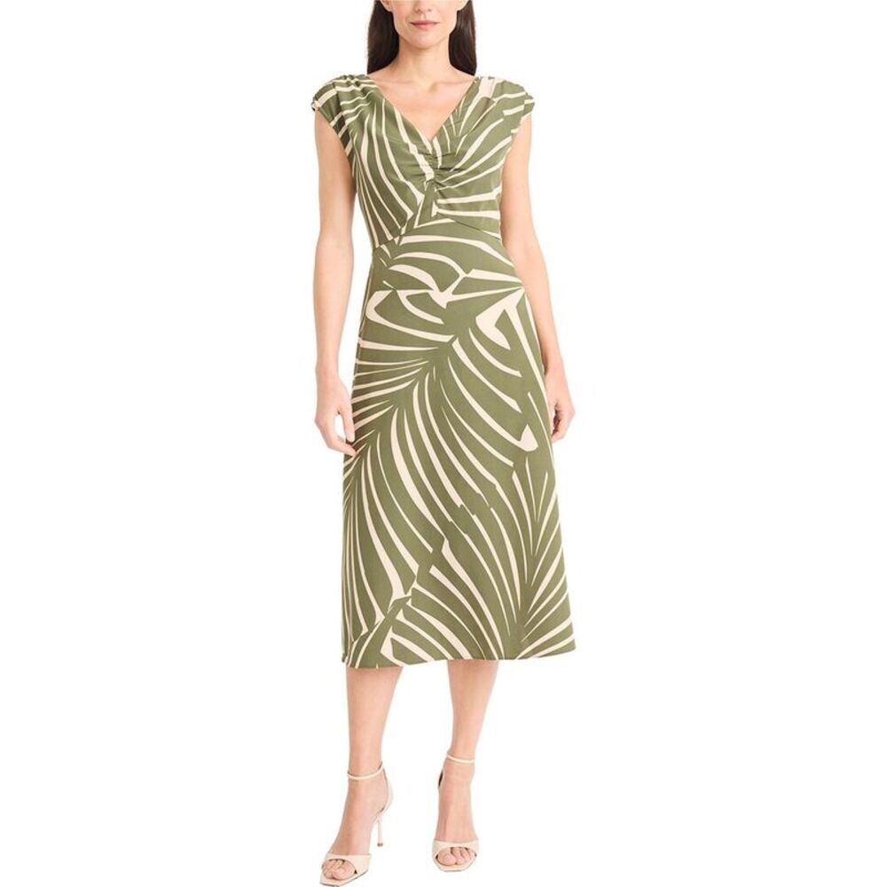 Maggy London Womens Midi Dress